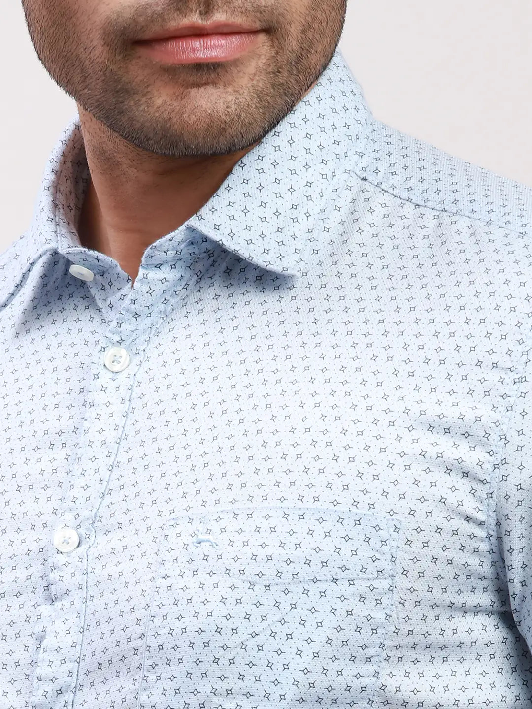 Parx Men Yellow Checks Slim Fit Cotton Full Sleeve Shirts