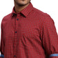Men Slim Fit Orange Shirt