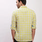 Parx Men Red Checks Slim Fit Cotton Full Sleeve Shirts