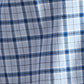 Men Blue Slim Fit Checks  Cotton Full Sleeve Cutaway Collar Shirts