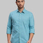 Men Slim Fit Green Shirt
