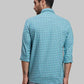 Men Slim Fit Green Shirt