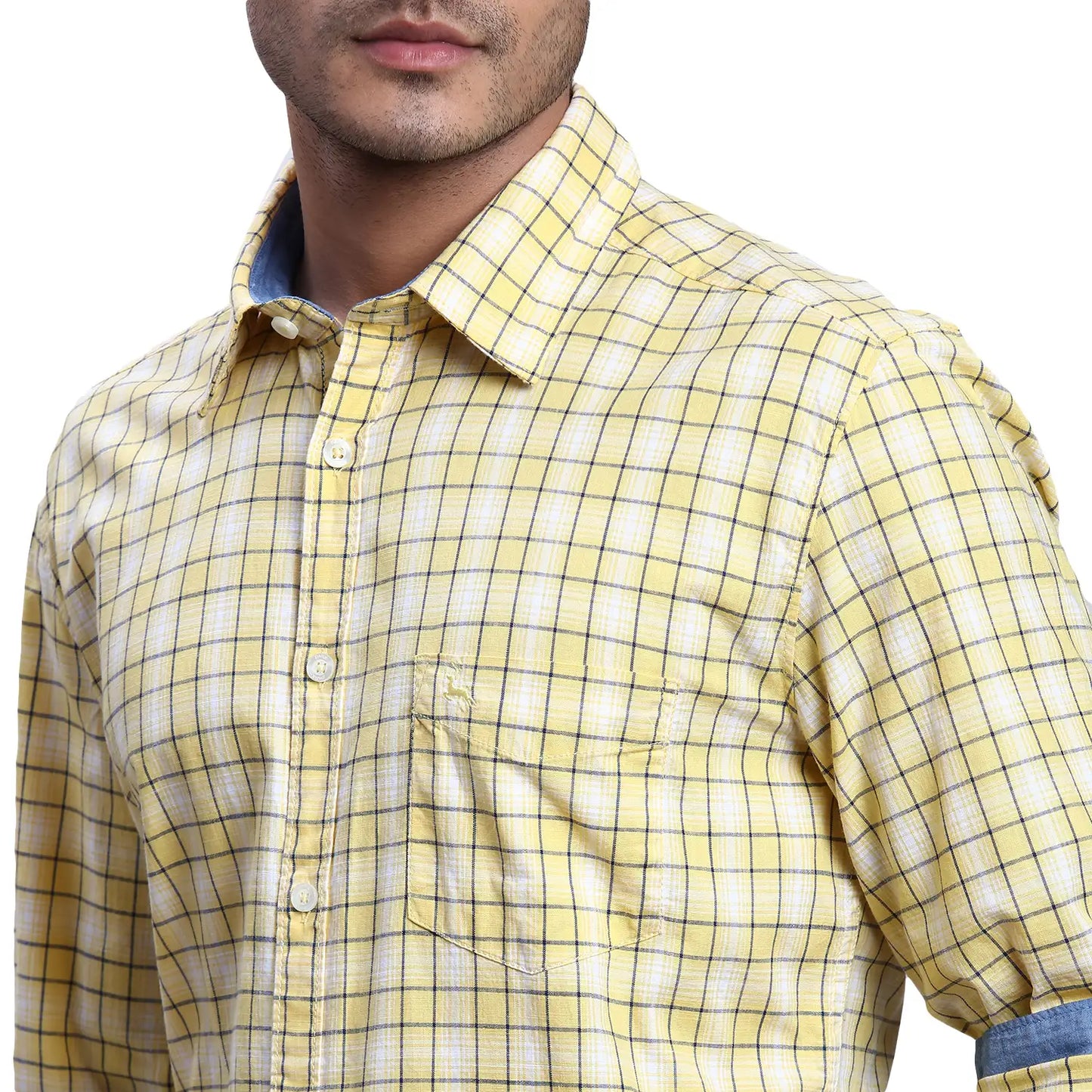 Men Slim Fit White Jeans