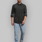 Men Slim Fit Red Shirt