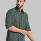 Men Slim Fit Red Shirt