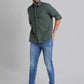 Men Slim Fit Red Shirt