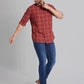 Men Slim Fit Blue Shirt