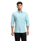 Men Slim Fit Dark Blue Shirt