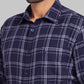 Men Slim Fit Blue Shirt