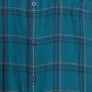 Men Green Slim Fit Checks  Cotton Full Sleeve Cutaway Collar Shirts