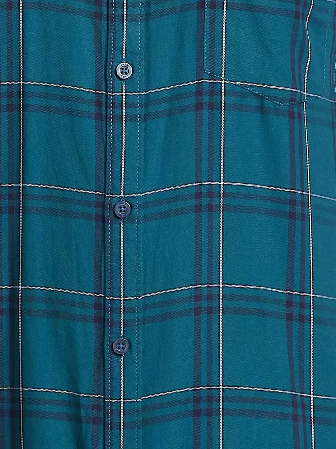 Men Green Slim Fit Checks  Cotton Full Sleeve Cutaway Collar Shirts