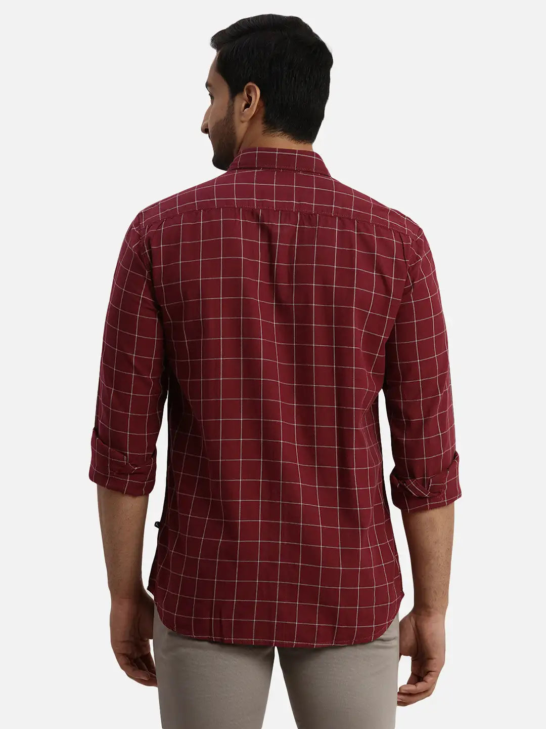 Men Slim Fit Black Shirt