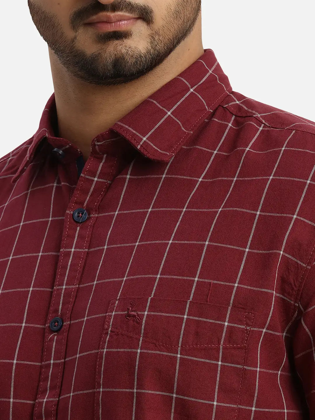 Men Slim Fit Black Shirt