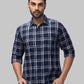 Men Slim Fit Dark Red Shirt