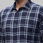 Men Slim Fit Dark Red Shirt