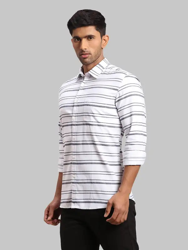 Men Slim Fit Red Shirt