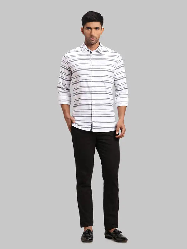 Men Slim Fit Red Shirt