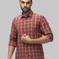 Men Slim Fit Red Shirt