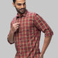 Men Slim Fit Red Shirt