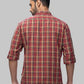 Men Slim Fit Red Shirt