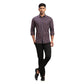 Men Slim Fit Dark Green Shirt