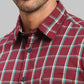 Men Slim Fit Red Shirt