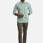 Men Slim Fit Grey Shirt