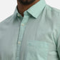 Men Slim Fit Grey Shirt