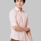 Men Slim Fit Green Shirt