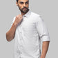 Men Slim Fit Medium Blue Shirt