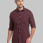Men Slim Fit Green Shirt