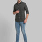 Men Slim Fit Maroon Shirt