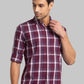 Men Slim Fit White Shirt