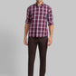Men Slim Fit White Shirt