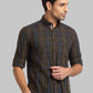 Men Slim Fit Blue Shirt