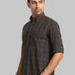 Men Slim Fit Blue Shirt