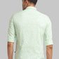 Men Slim Fit Light Green Shirt