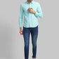 Men Slim Fit Light Pink Shirt