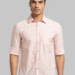 Men Slim Fit Light Blue Shirt