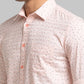 Men Slim Fit Light Blue Shirt