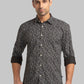Men Slim Fit Blue Shirt