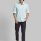 Men Slim Fit Grey Shirt