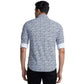 Men Slim Fit Blue Shirt