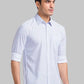Men Slim Fit Blue Shirt