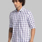 Men Slim Fit Blue Shirt