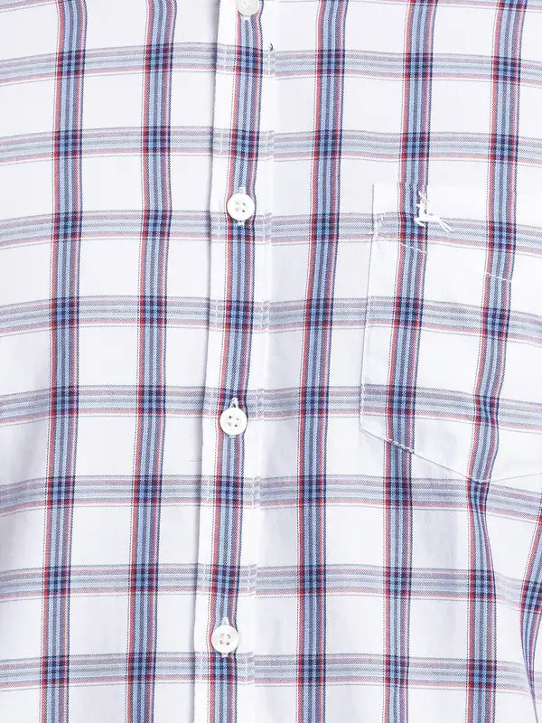 Men Slim Fit Blue Shirt
