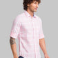 Men Slim Fit Blue Shirt