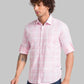 Men Slim Fit Blue Shirt