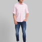 Men Slim Fit Blue Shirt