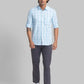 Men Slim Fit Red Shirt